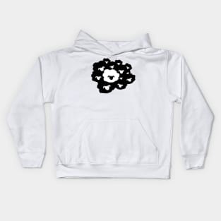 WHITE SHEEP Kids Hoodie